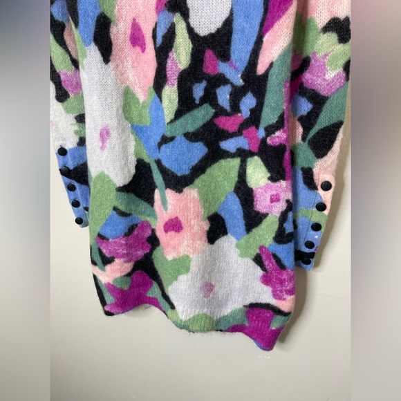 Colorful Abstract Knit Dress - Picture 7 of 13